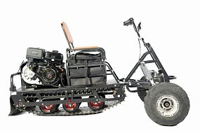 Колесный модуль КМ - 1 R для буксировщика Бурлак (задний привод)