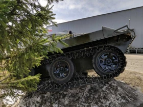 Гусеничный вездеход МУЖИК