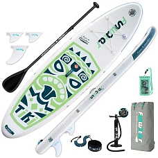 Надувная доска SUP board Funwater Tiki Green