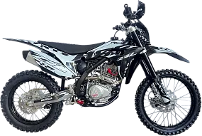 Эндуро / кроссовый мотоцикл BSE Z5 L White Black