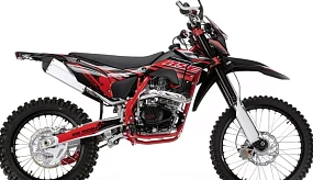 Эндуро / кроссовый мотоцикл BSE Z10 Red Black (055)