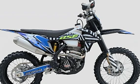 Эндуро / кроссовый мотоцикл BSE T8 Blue Twister (015)