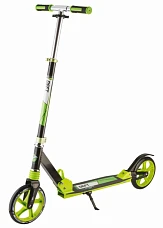 Самокат Novatrack (Новатрак) Deft, зеленый, колеса 200 мм